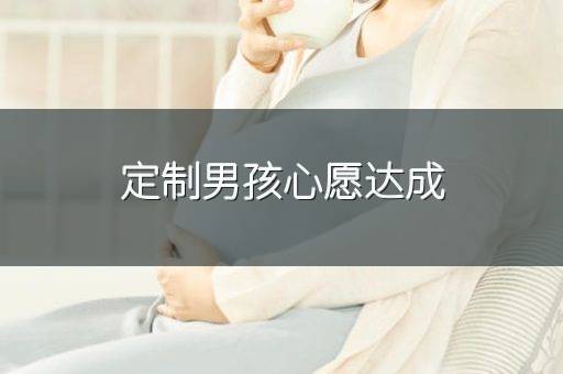 定制男孩心愿达成